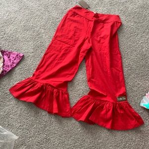 Matilda Jane Red Ruffles, NWT, Large
